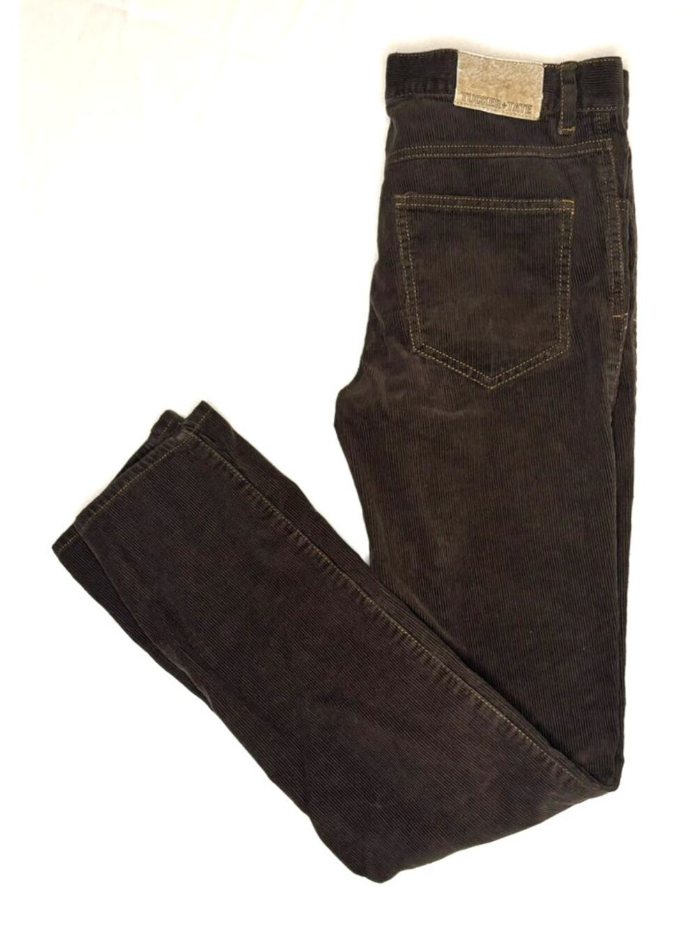 TUCKER + TATE Big Kid’s Brown Corduroy Pants Jeans | Big Kids Size 18
